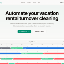 Gleamsync Homepage